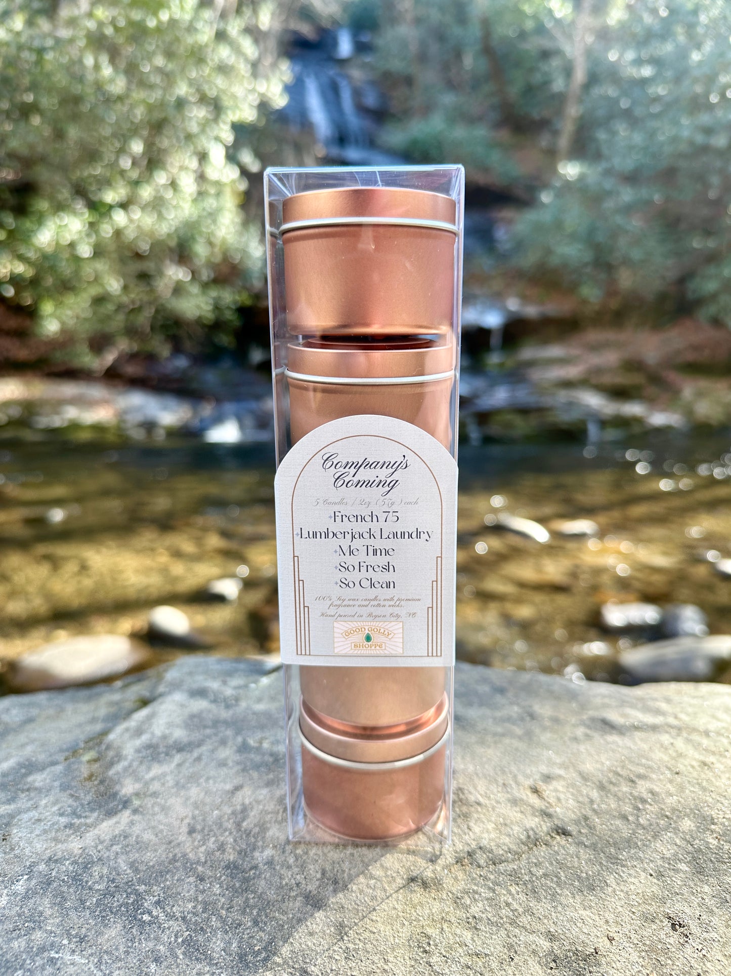 Company's Coming Candle Collection Sample Set 5-2oz candles