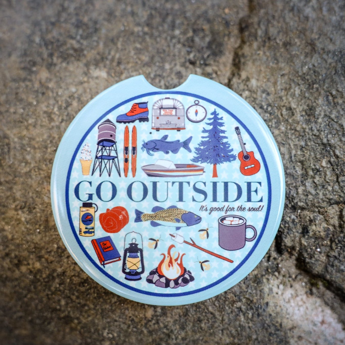 GO OUTSIDE - CAR COASTER