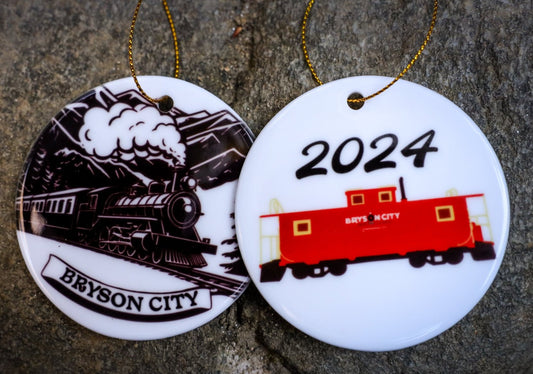 BRYSON CITY - TRAIN ORNAMENT 2024