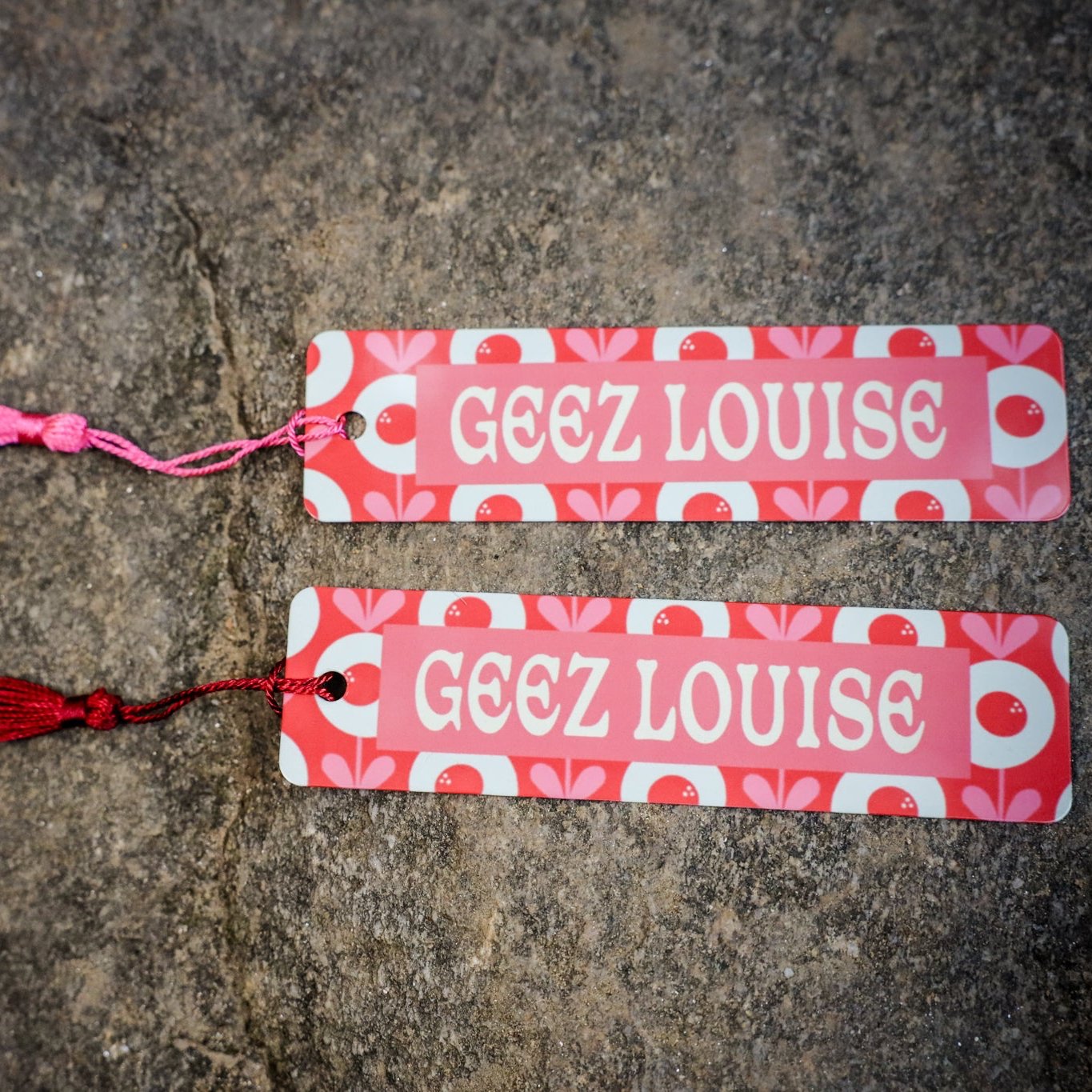 I SWEAR - GEEZ LOUISE METAL BOOKMARKS