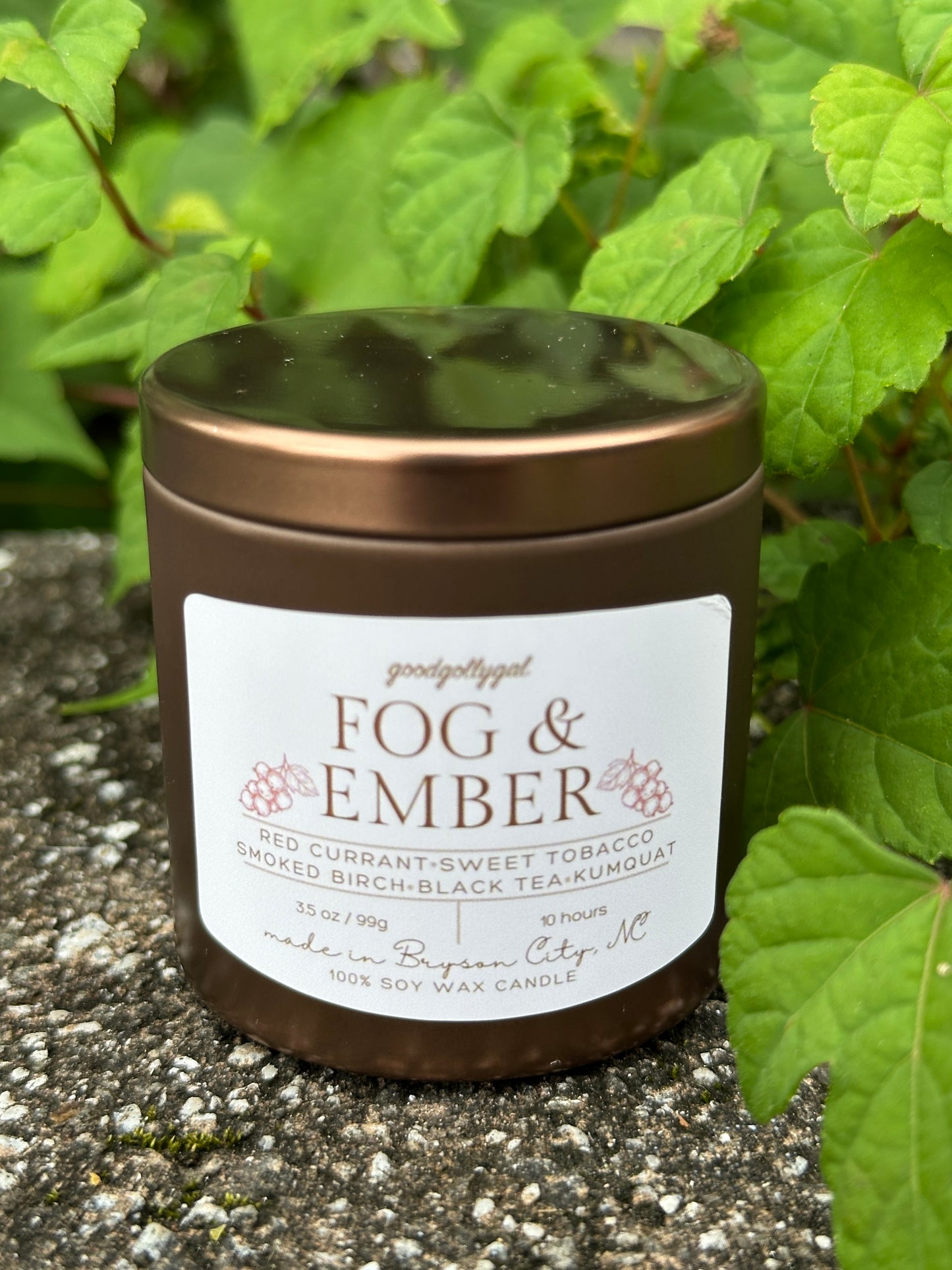 FALL CANDLE COLLECTION - 3.5oz scented 100% wax candles