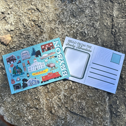 BRYSON CITY POSTCARD