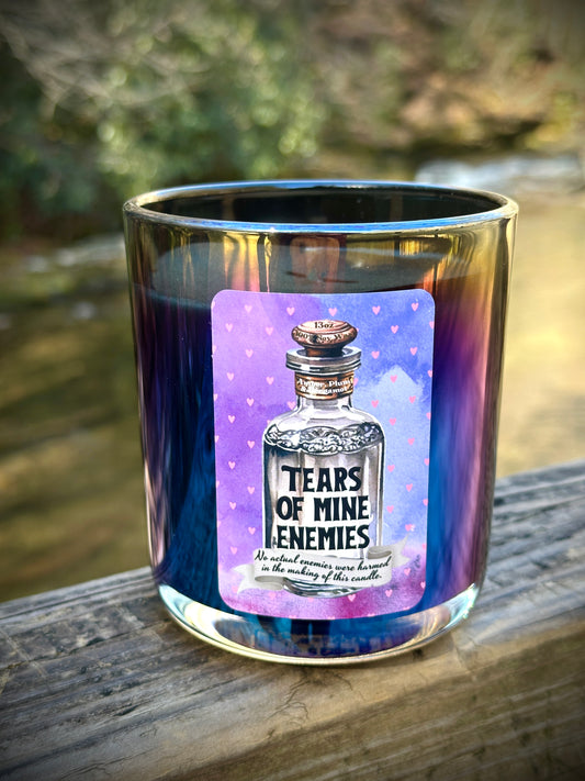 Tears of Mine Enemies 13oz Anti-Valentine Candle