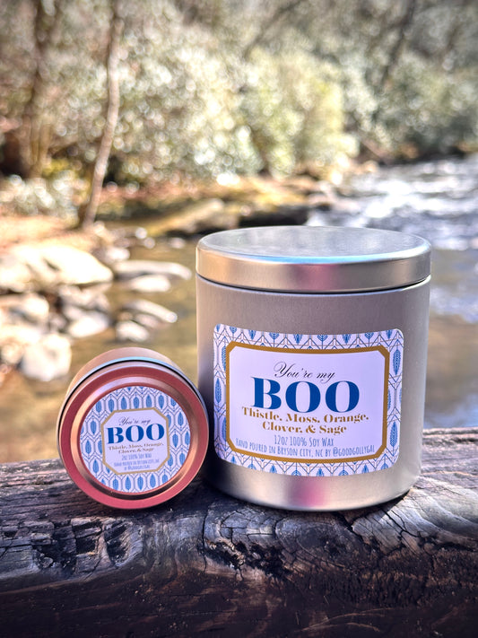 You're My Boo - Valentine's Candle
