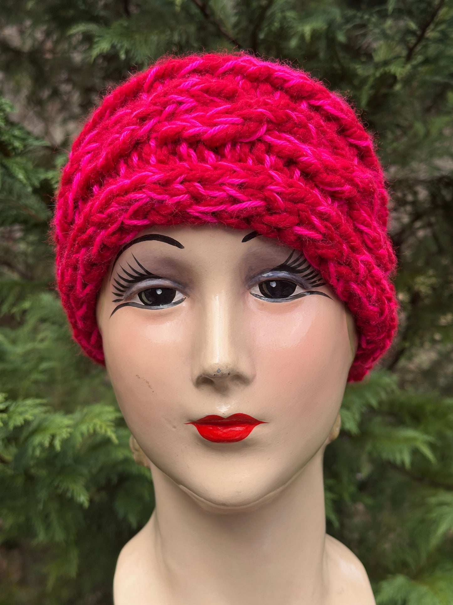 Hand-Knit Wool Blend Ear Warmer