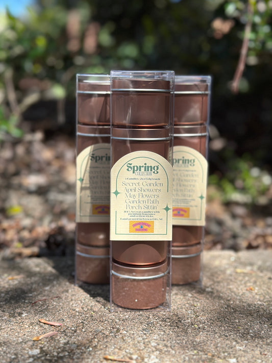 Spring Candle Collection Sample Set 5 -2 oz candles